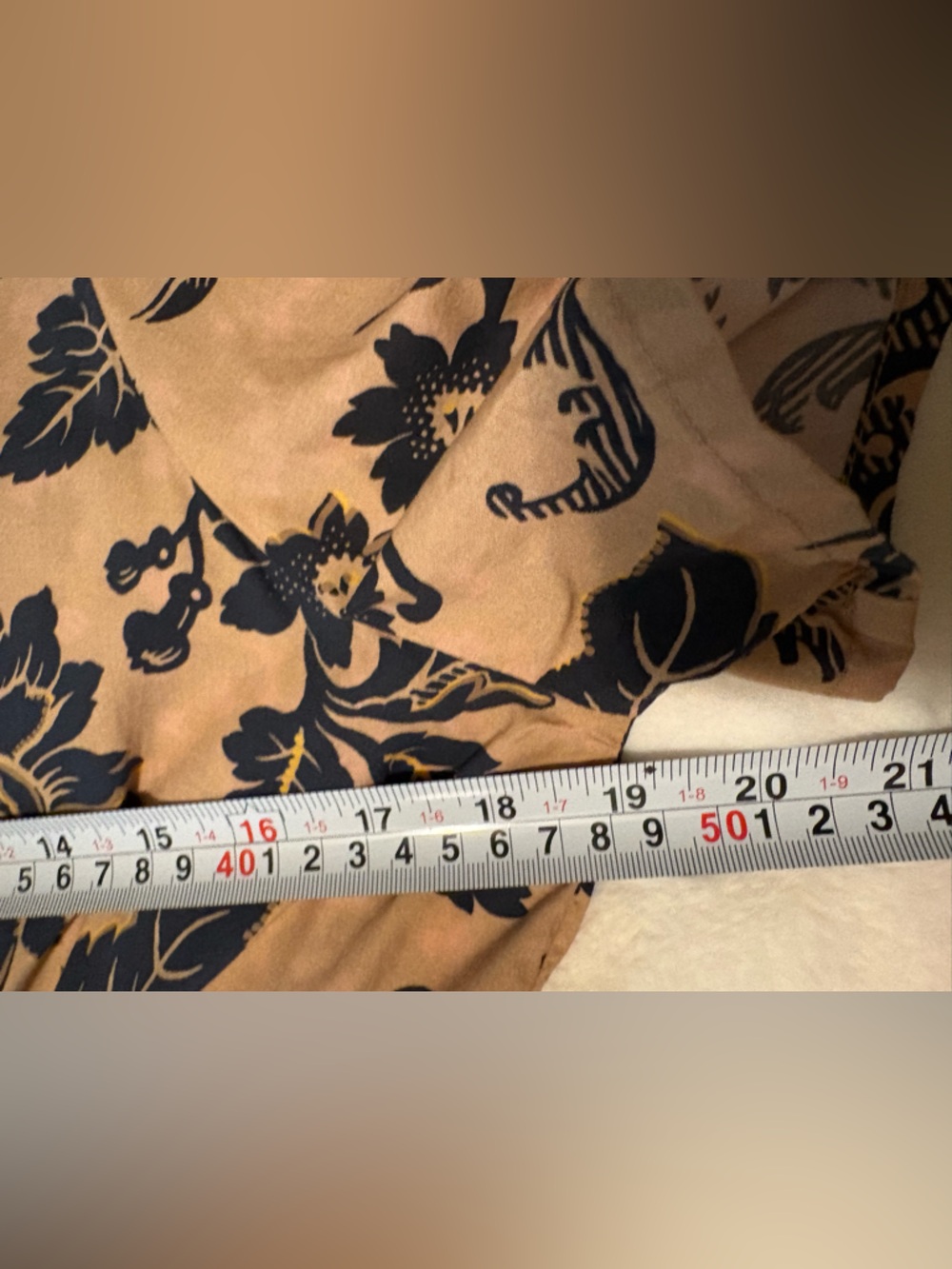 ANTHROPOLOGIE The Somerset Floral Maxi Dress Large L flowy tiered cotton summer - Picture 6 of 12